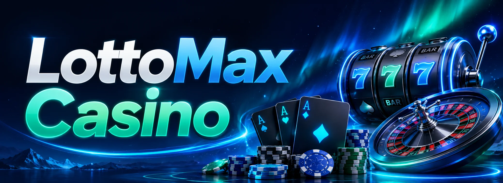 LottoMax Casino Canada welcome bonus banner, 100% up to C$500 plus 200 free spins